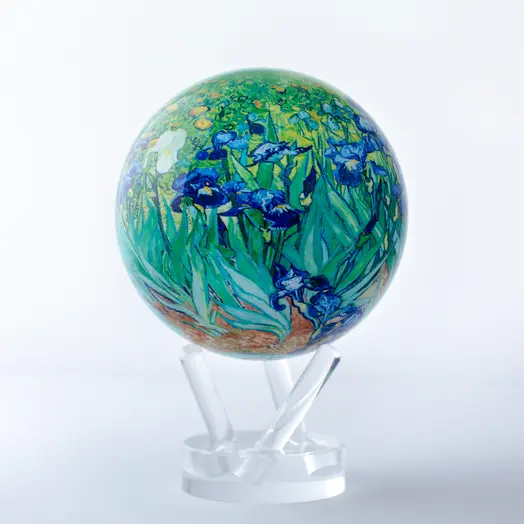 Van Gogh Irises MOVA Globe