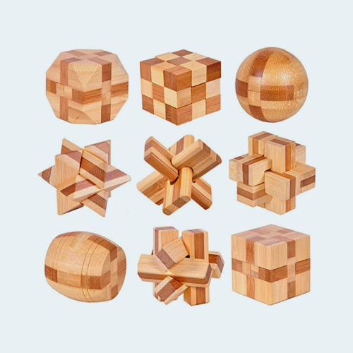 Série de casse-têtes en bois