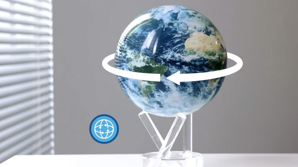 faire tourner votre Mova Globe en permanence