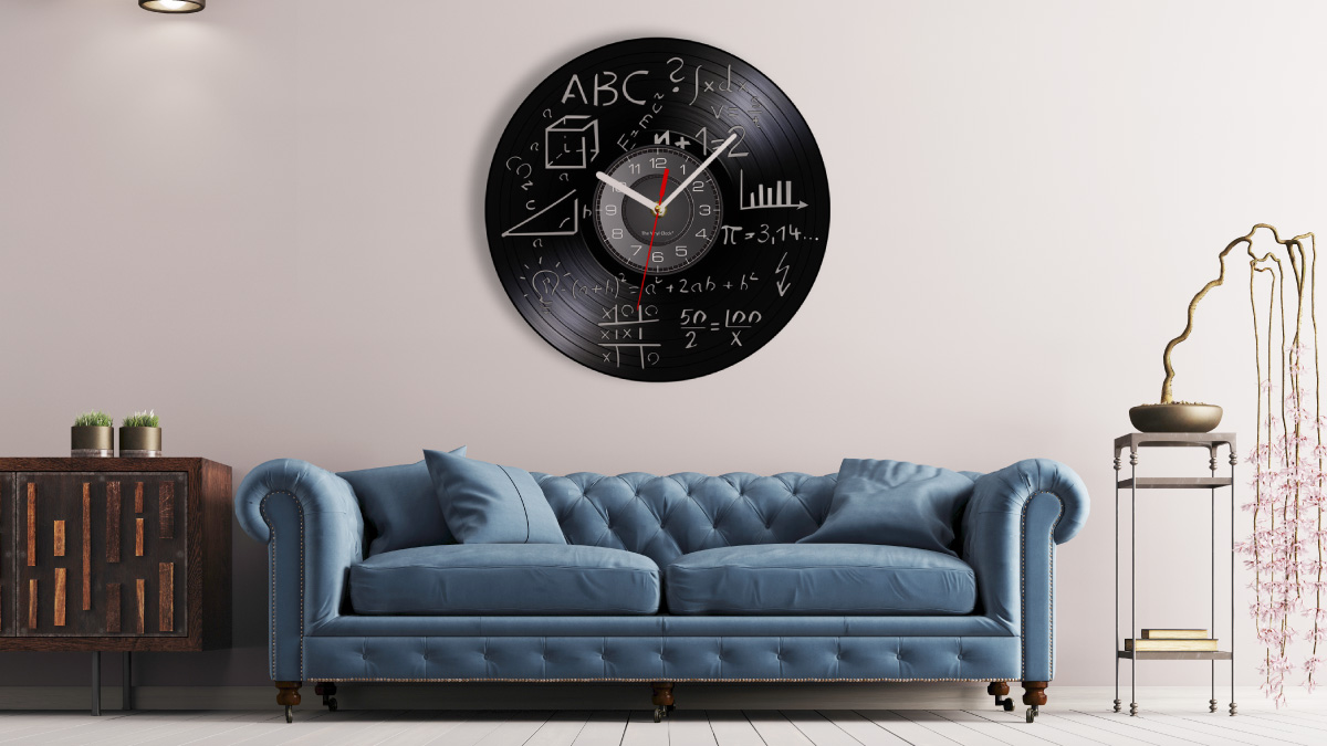 Horloge Murale Géométrie 