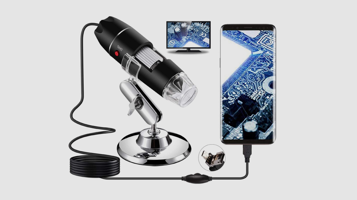 Microscope téléphone