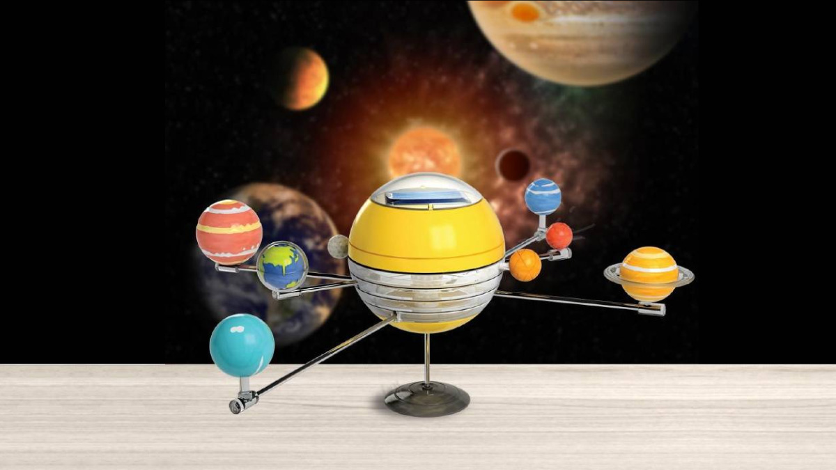 Maquette système solaire