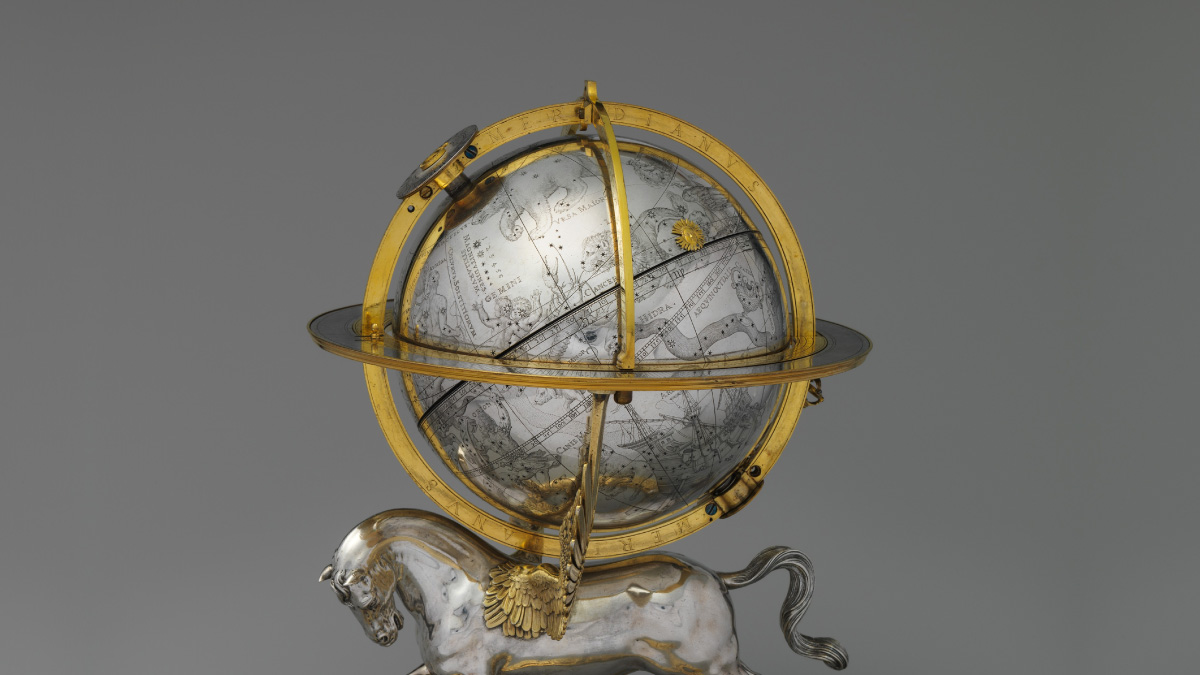 Globe céleste 1579 