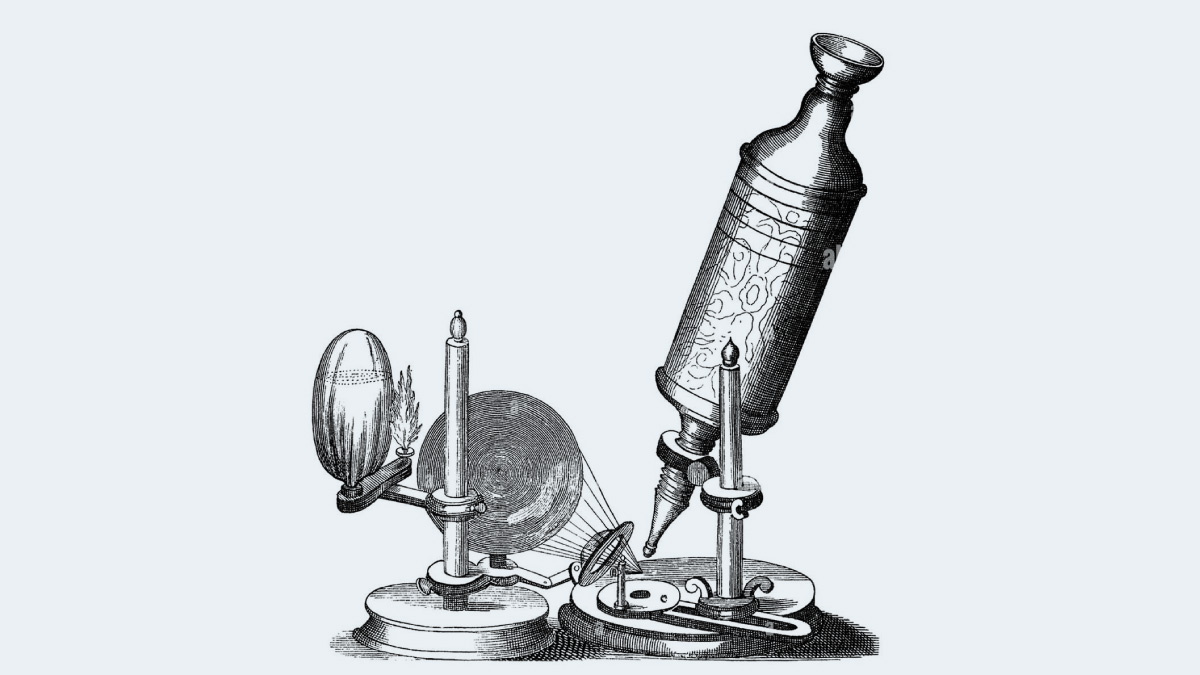 microscope au 17ème siècle