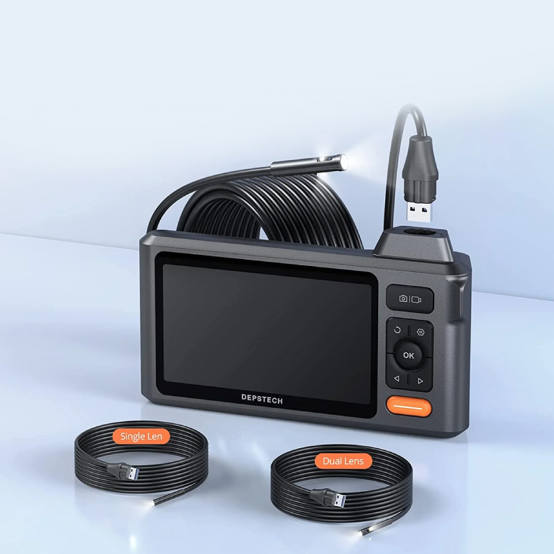 Caméra Endoscope Industriel Lentille Triple IPS 5