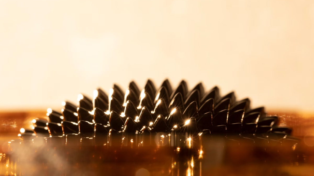 Le spectacle visuel de ferrofluide