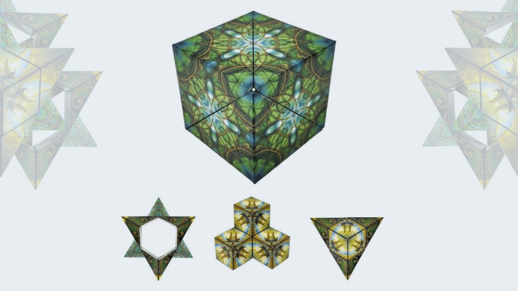 GeoBender Cube - Le Puzzle 3D Magnétique qui Éveille la Science