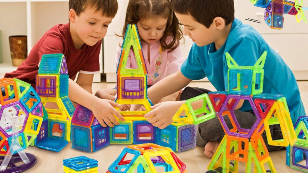 APLI Kids 20136 - Magnex, Jeu de Construction magnétique 3D 36 pièces, Jouet éducatif pour Enfants - Stimule l'imagination et la logique dès 3 Ans APLI Kids 20136 - Magnex, Jeu de Construction magnétique 3D 36 pièces, Jouet éducatif pour Enfants - Stimule l'imagination et la logique dès 3 Ans
