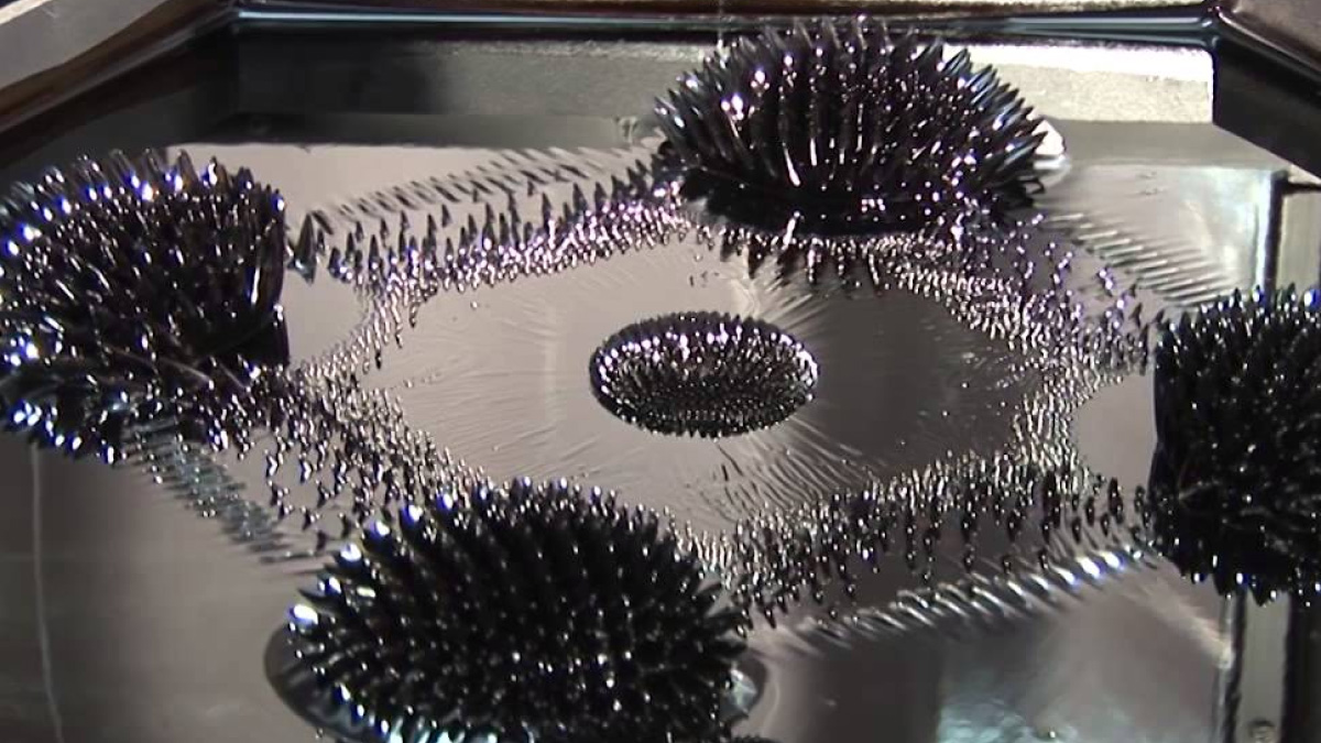 Production de ferrofluide