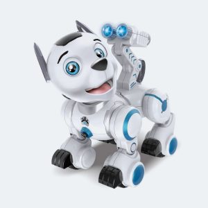 Chien Robot Intelligent Réaliste 2025 - Chiot Robotique Qui Marche Et Aboie - Compagnie Interactive