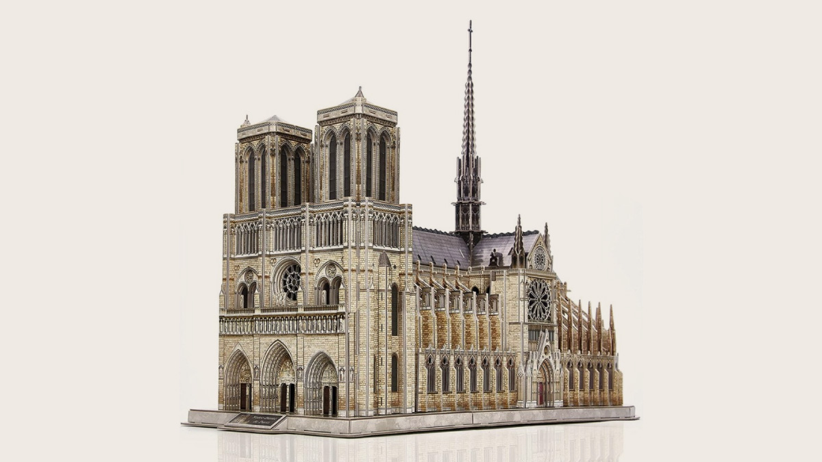 Puzzle 3D de Notre Dame de paris