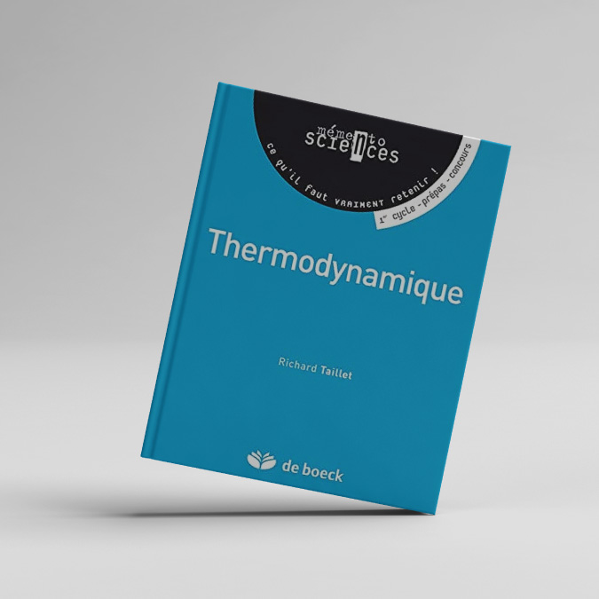 Acheter Le livre Thermodynamique de Richard Taillet