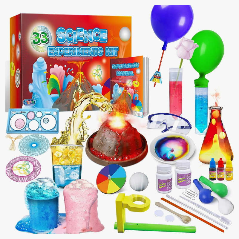 Kit de 33 Expérience scientifique pour enfant