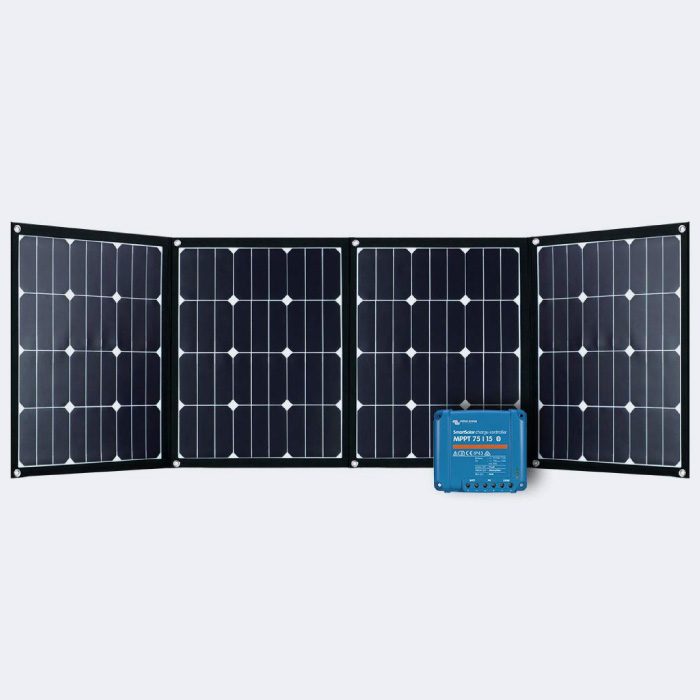 Panneau solaire pliable avec Victron MPPT Smartsolar