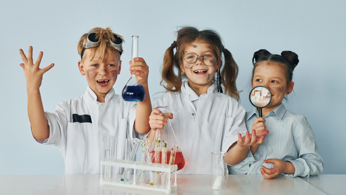 kit d’expérience scientifique pour enfant