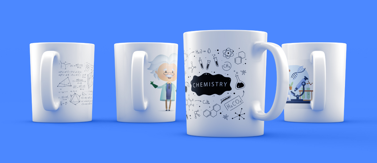 Acheter des mugs science