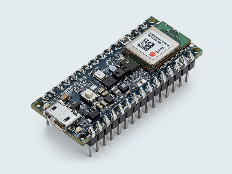 Arduino Nano 33 BLE Sense Rev2 avec embases