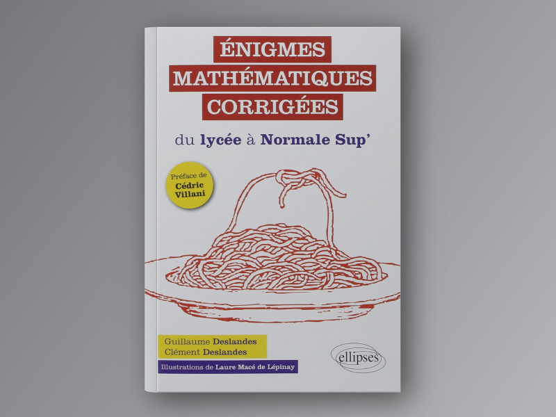 Livre Énigmes Mathématiques Corrigées