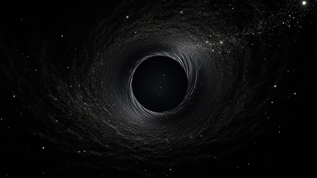 Simulation de trou noir