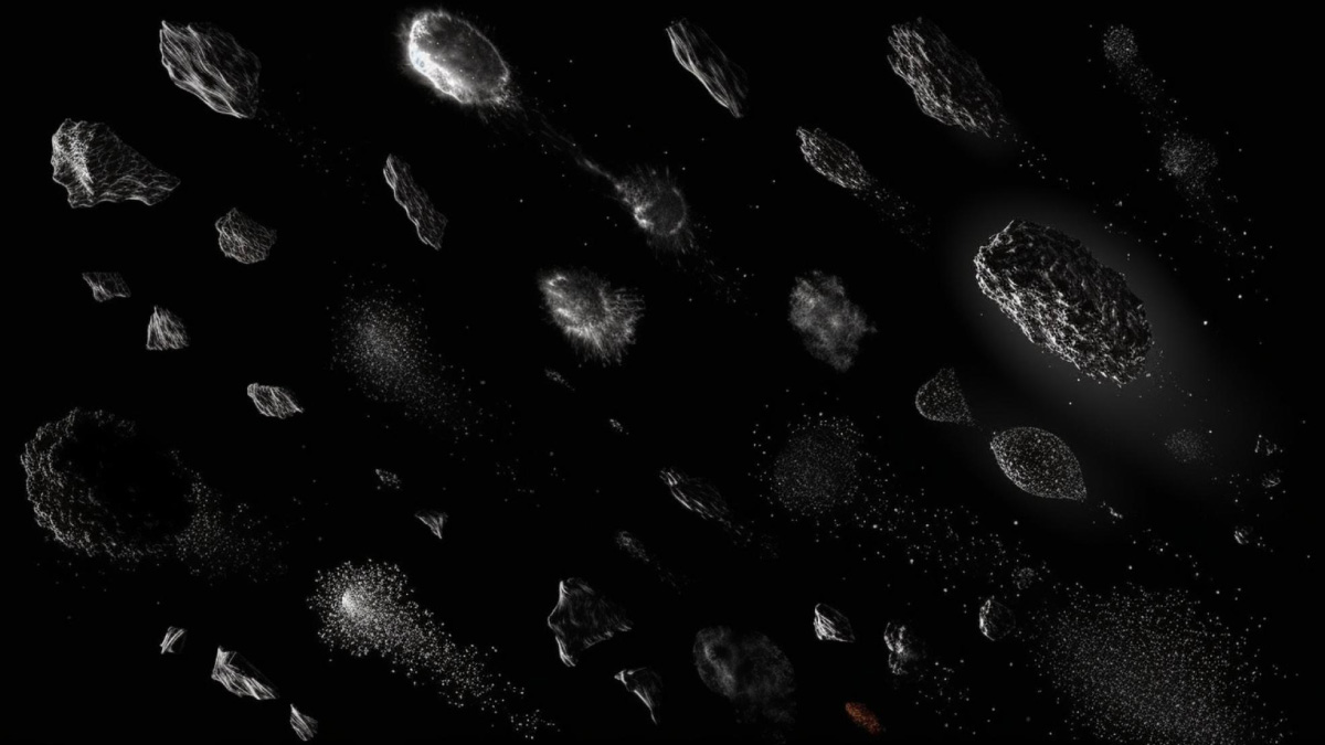 Formes d'astéroïdes