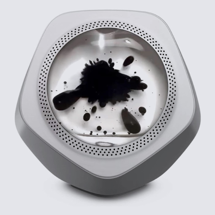 Lumière de musique fluide magnétique, ferrofluide dansant avec rythme  musical, compagnon de musique de lampe de rythme intelligent pour la  maison, la