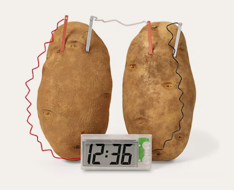 horloge à patate