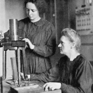 Marie Et Sa Fille Irène Curie