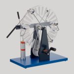 Machine De Wimshurst Avec Deux Pots De Leyde Illustration 3D De