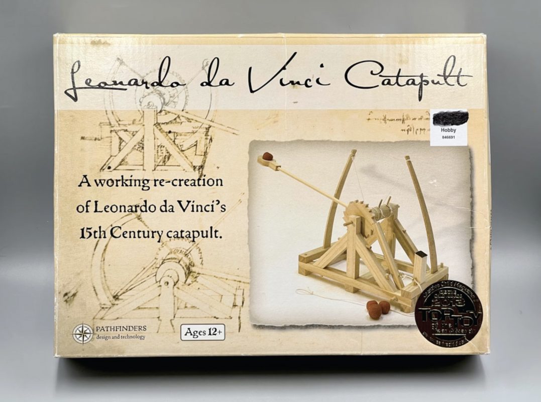 Acheter le Kit de catapulte de Leonardo da Vinci