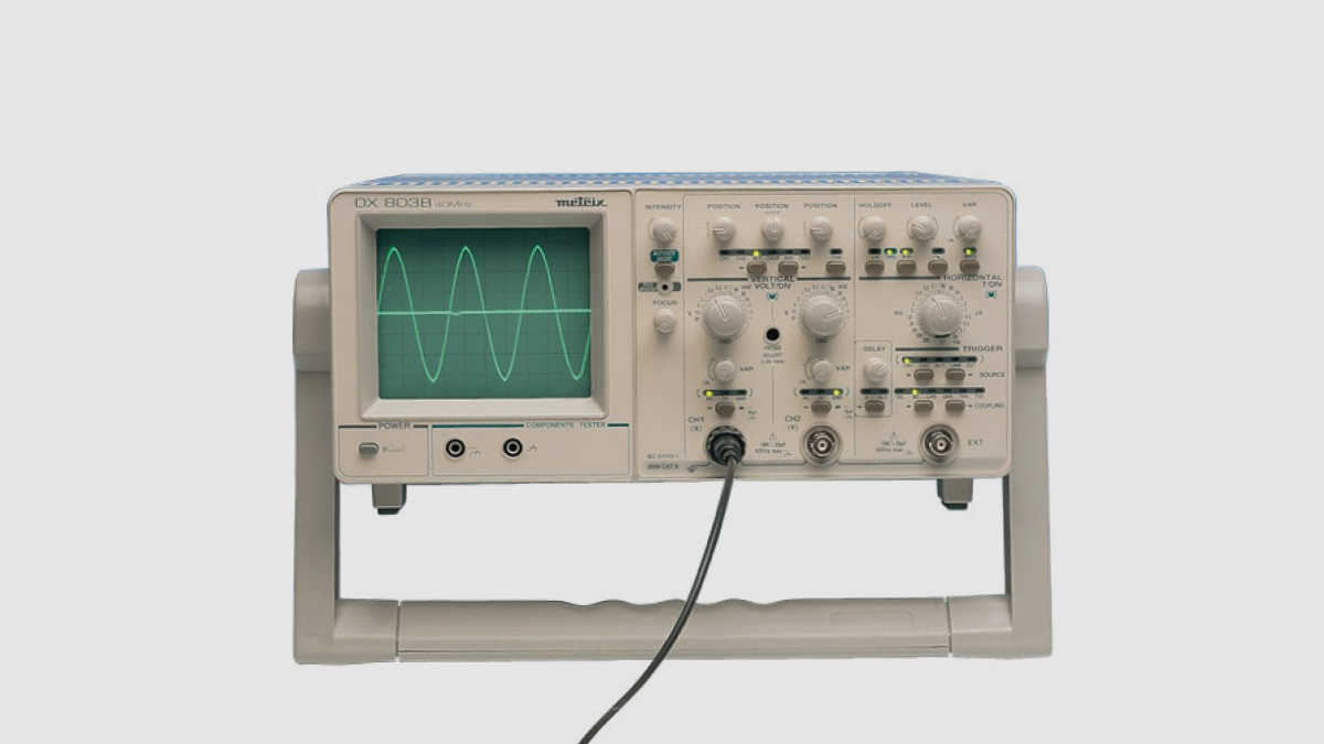 Oscilloscope analogique
