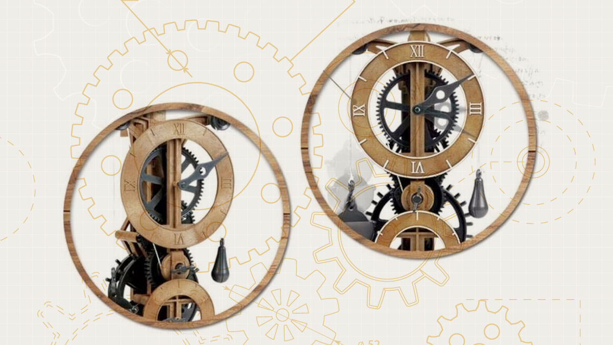 L'horloge de Léonard de Vinci