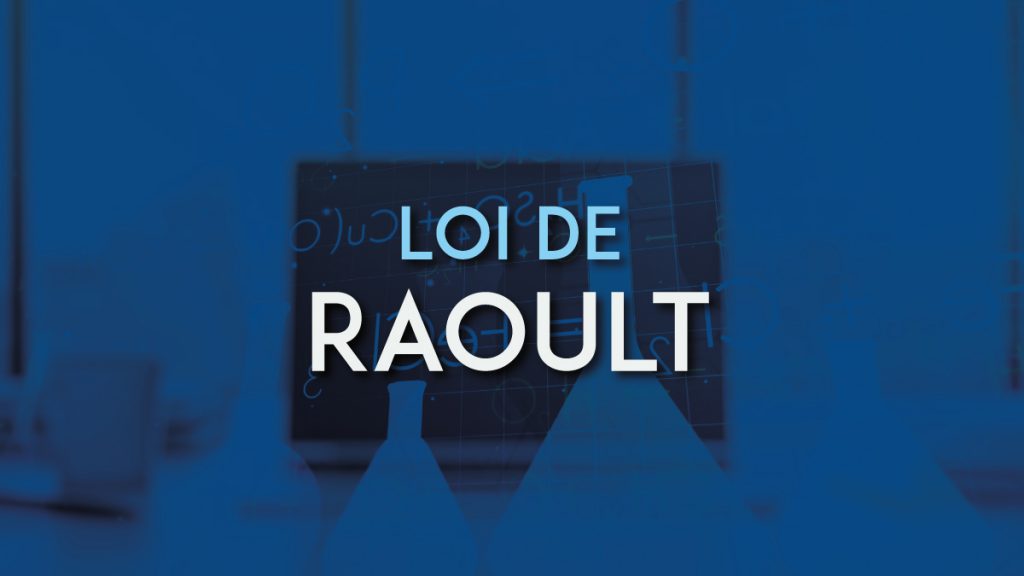 Loi de Raoult